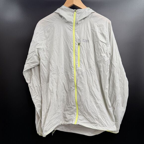 Outdoor Research Tantrum II Hooded Jacket Womens Large Gray Lightweight Hiking - Picture 1 of 10